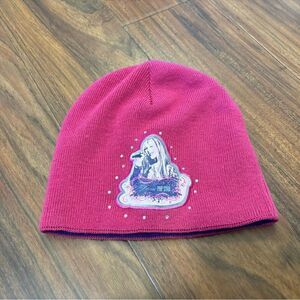 Hannah Montana Disney channel y2k pink kids beanie hat